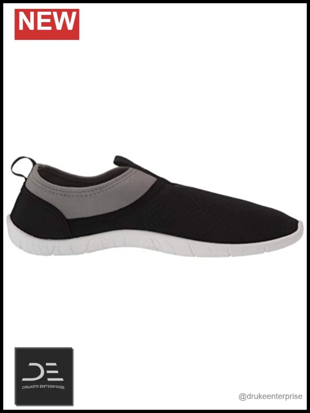 Neoprene Water Shoe with Lace-Up Closure for Swimming